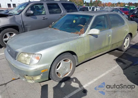 2000 Lexus Ls 400 из США, поврежденный, VIN JT8BH28F7Y0174406